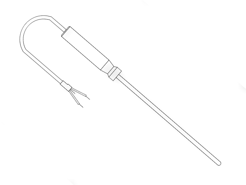 Sonda di temperatura a contatto, penetrazione e immersione