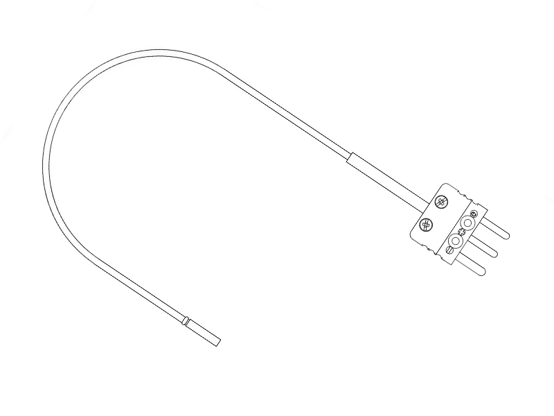 Sonda a contatto di superficie Termoresistenza